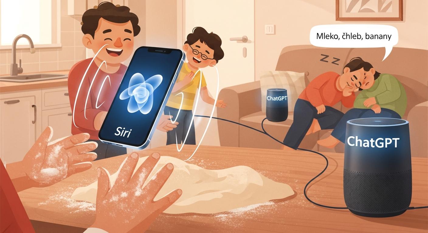 Asystent AI jak współlokator: śmieszne historie z życia z Siri i ChatGPT.