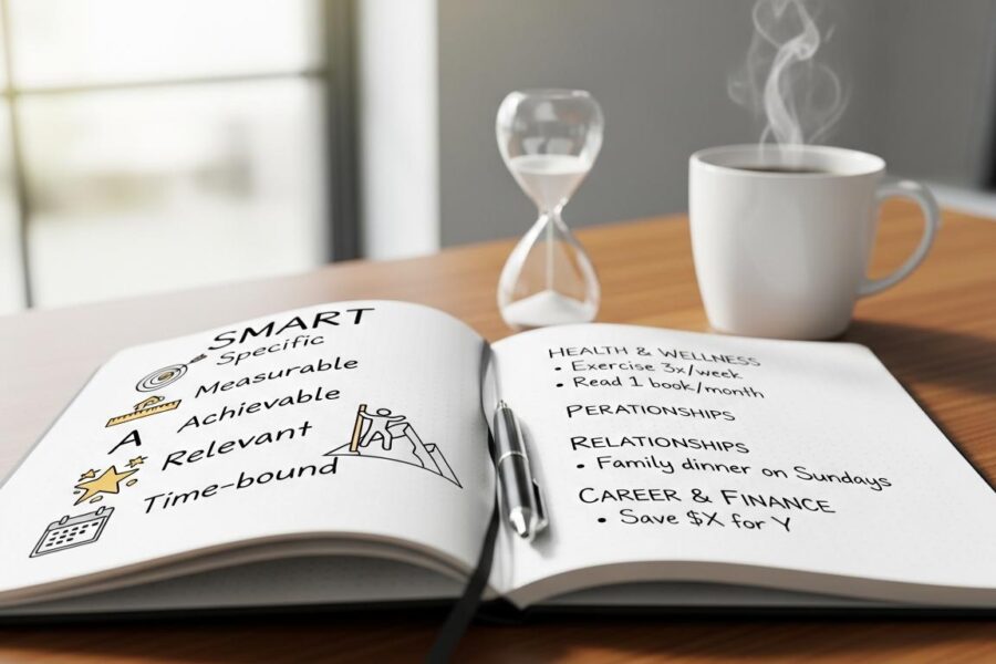 Ustawianie celów i planowanie na nowy rok