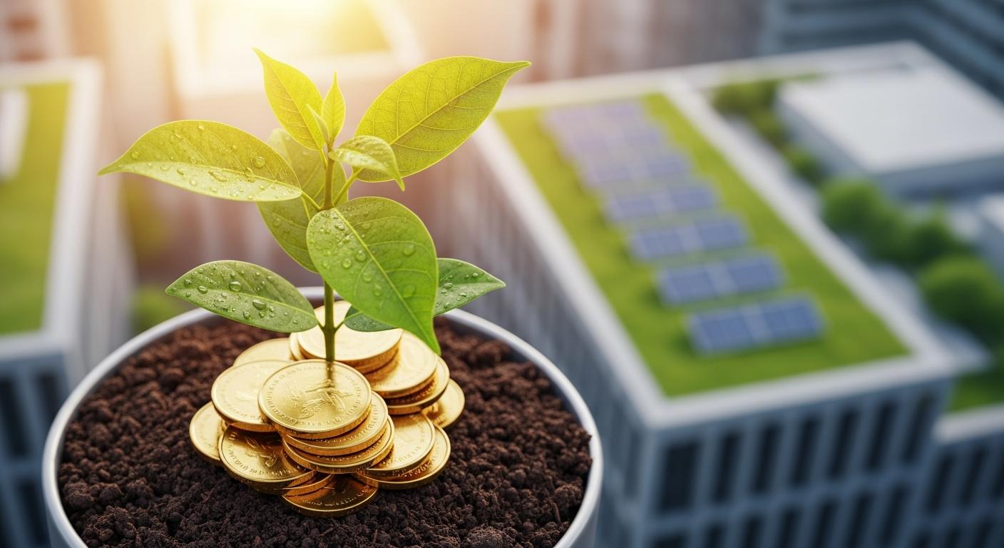 Zielone innowacje i zrównoważony biznes jako przewaga konkurencyjna firm.