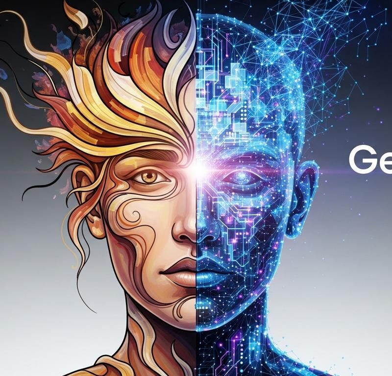 GenAI i kreatywność: człowiek vs maszyna - kto wygra?