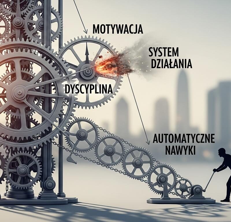 Dyscyplina zamiast motywacji - automatyczne nawyki 2026