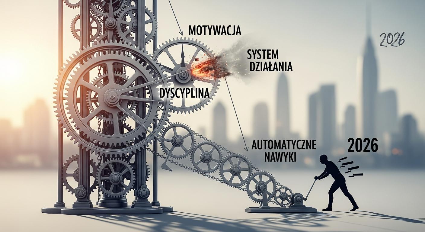 Dyscyplina zamiast motywacji - automatyczne nawyki 2026