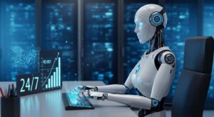 Agenci AI jako pracownicy: wdrożenie cyfrowego zespołu 24/7