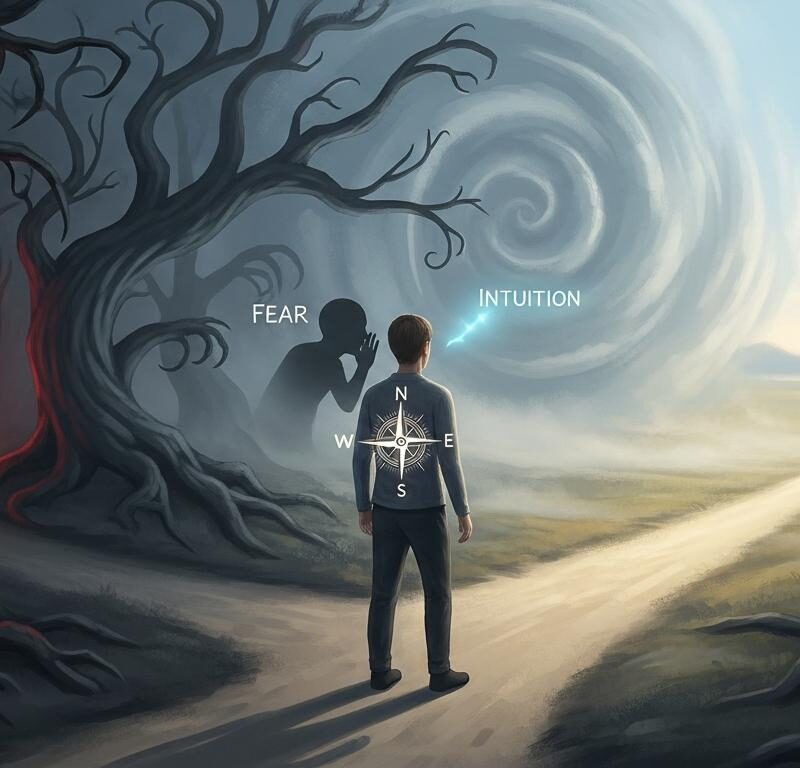 Intuicja vs Lęk: Jak Usłyszeć Swój Wewnętrzny Głos?
