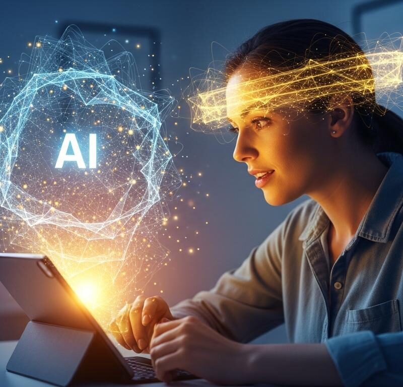 AI w rozwoju osobistym - czy zastąpi ludzką świadomość?