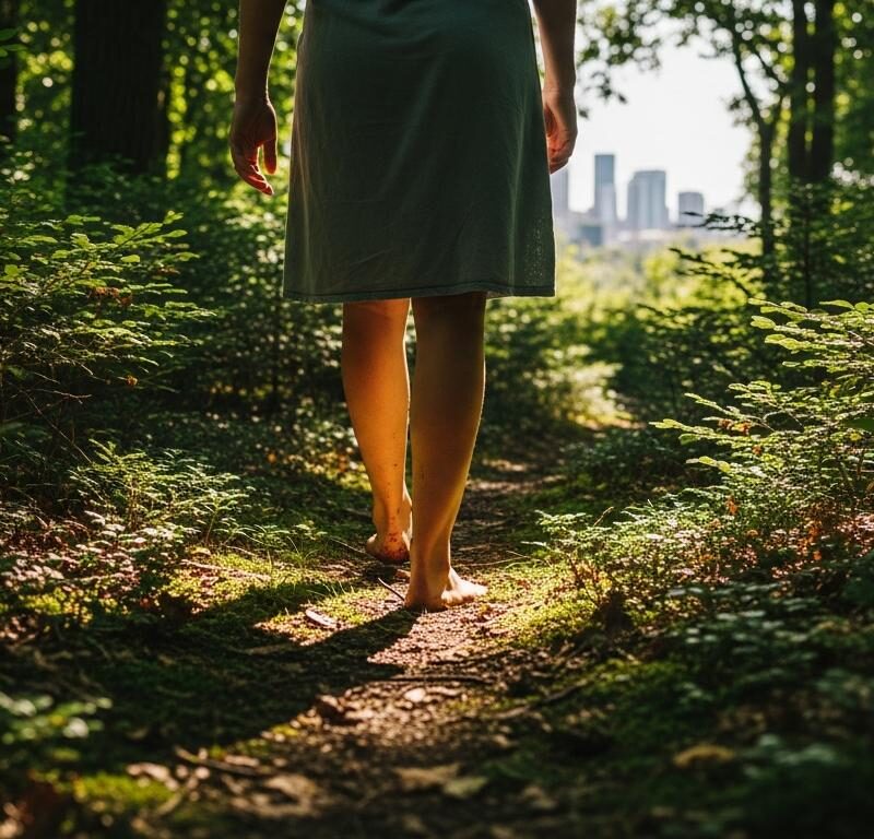 Terapia naturą: las i ziemia leczą – nawet w mieście