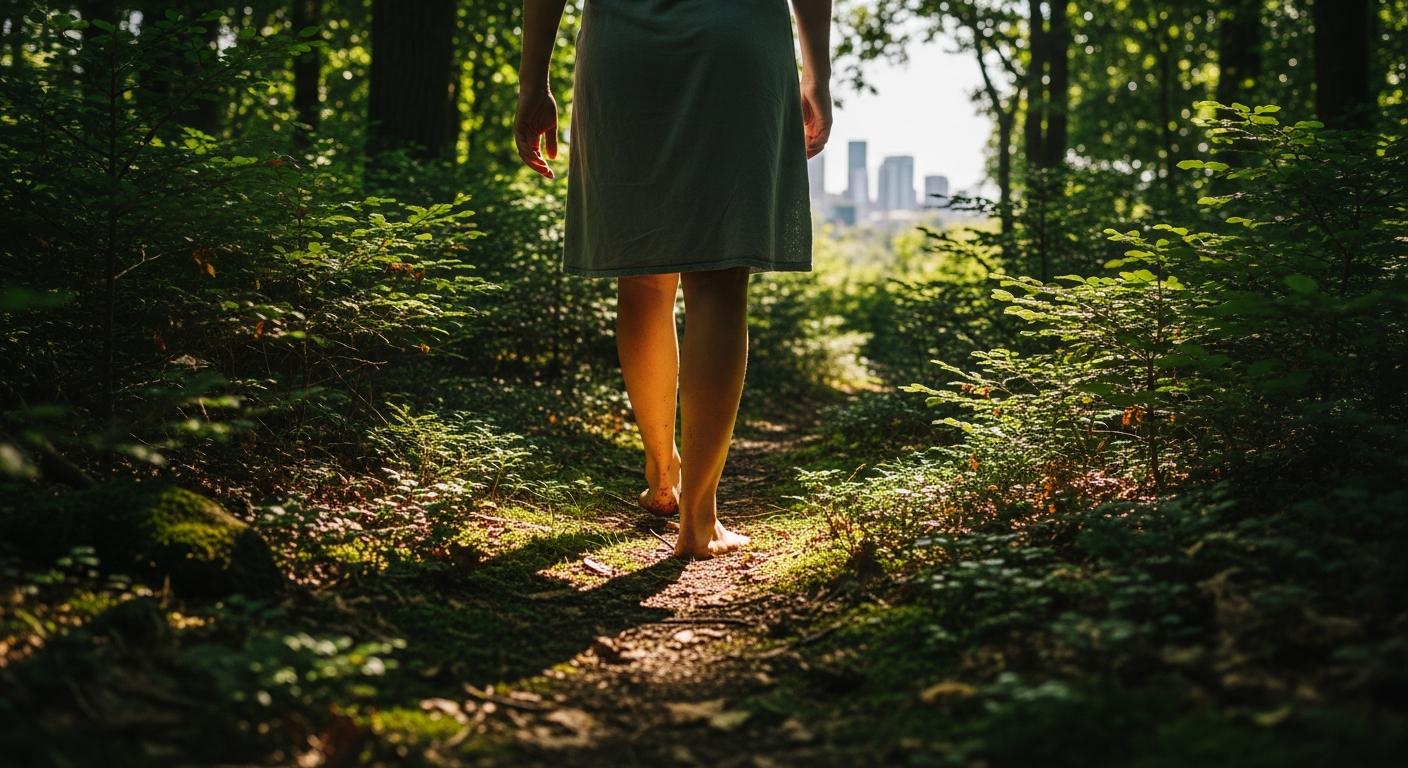 Terapia naturą: las i ziemia leczą – nawet w mieście