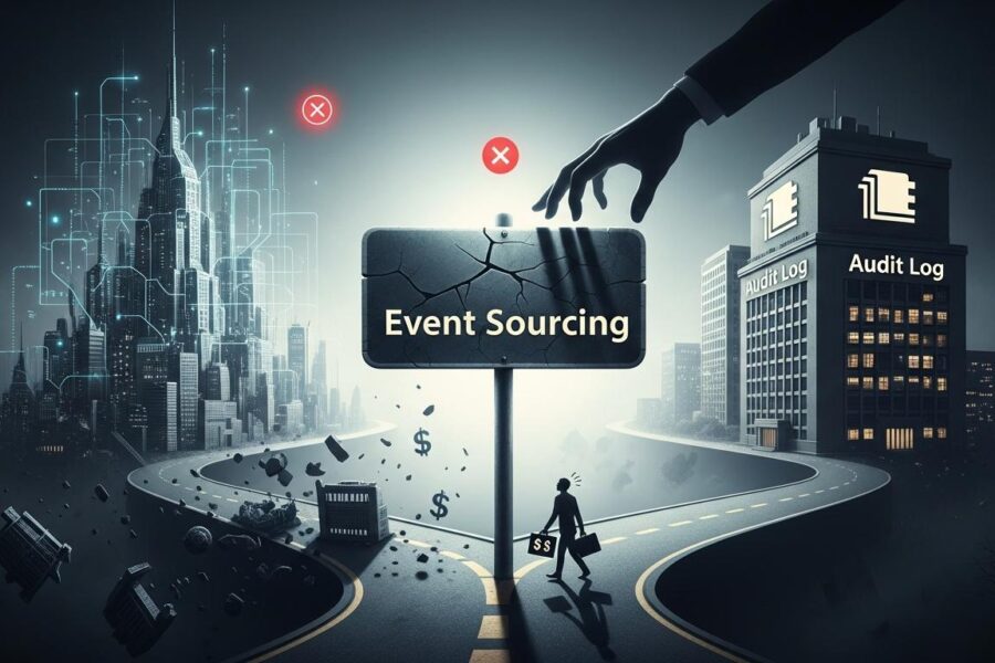 Event Sourcing vs Audit Log: Błąd, który kosztuje miliony