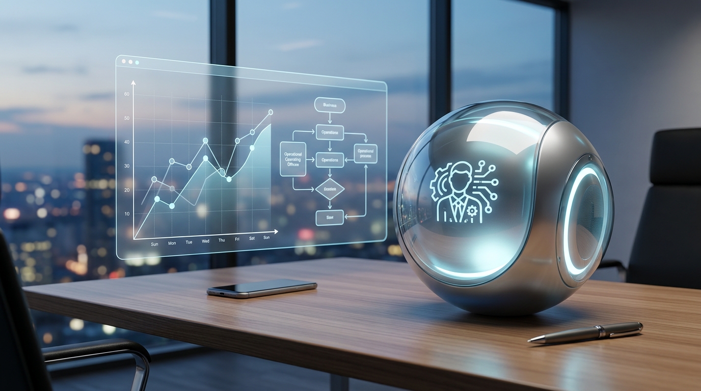 AI jako Dyrektor Operacyjny – Autonomiczny Biznes w 4 Krokach