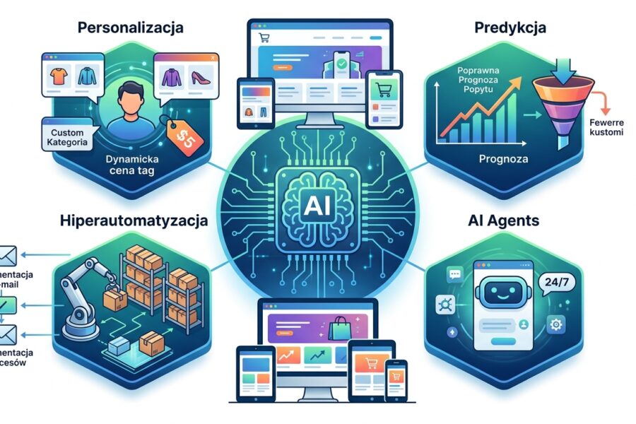 AI w e-commerce 2026: Personalizacja i hiperautomatyzacja