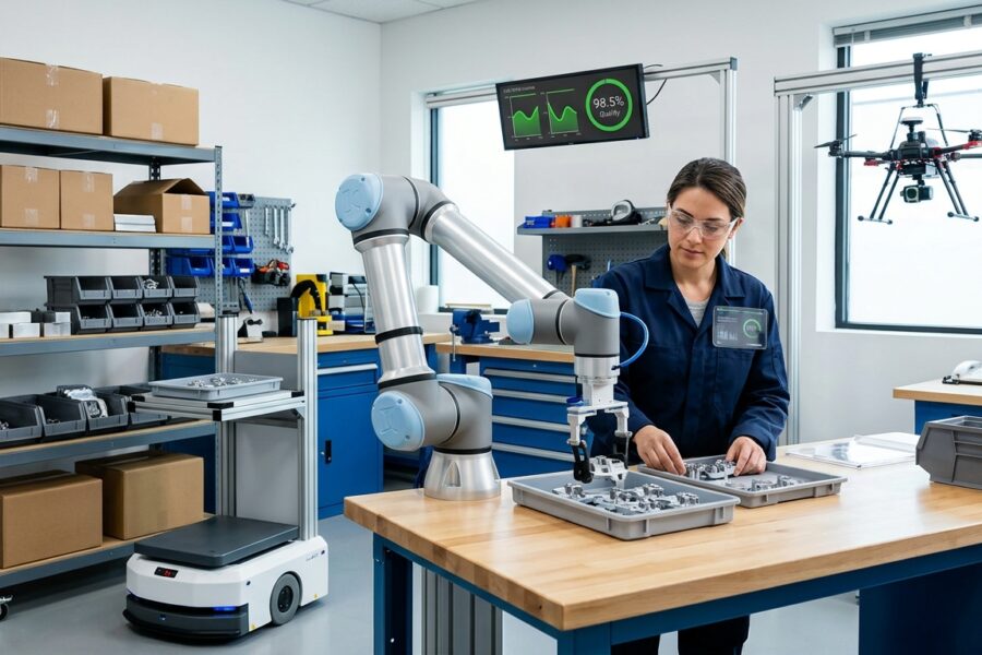 Robotyka w małej firmie od 2000 zł/mies. – czy to możliwe?