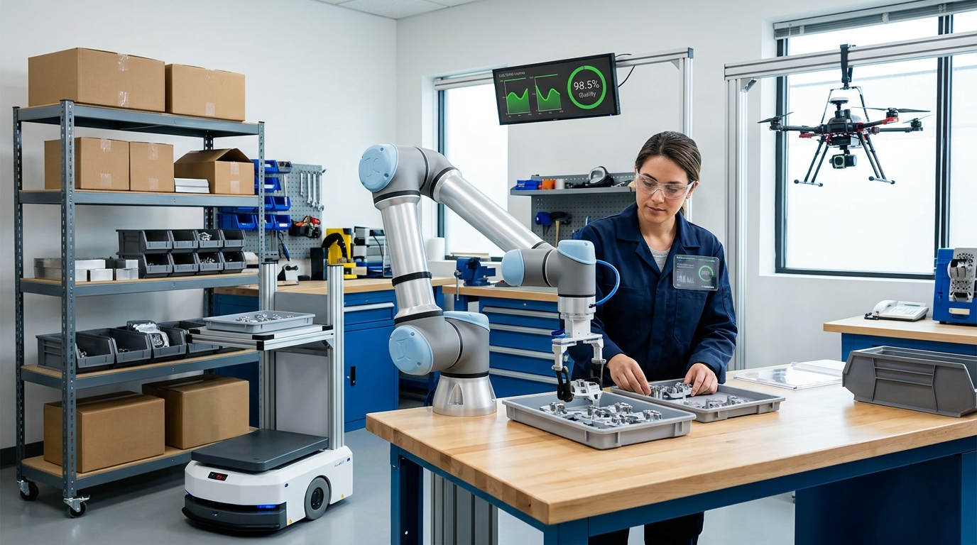 Robotyka w małej firmie od 2000 zł/mies. – czy to możliwe?