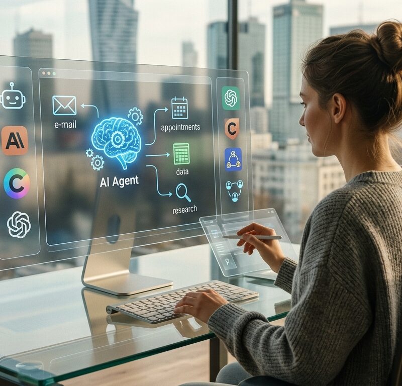 Agent AI 2026: Zbuduj asystenta bez kodowania!