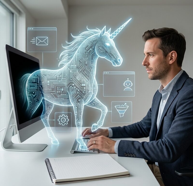 One-Person Unicorn: ARR 1 mln+ bez zespołu w 2026