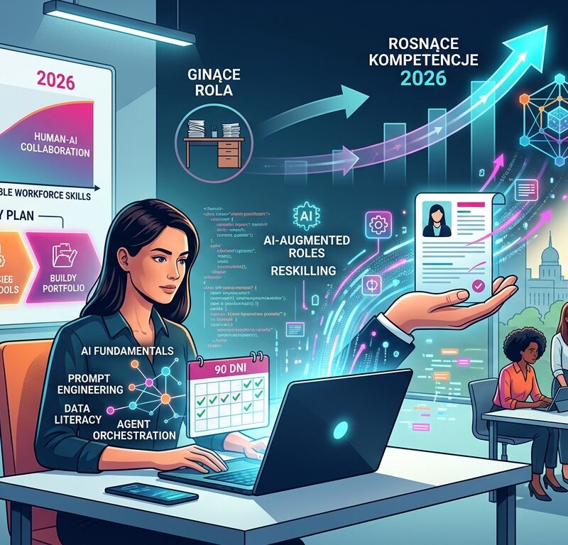 Reskilling AI: Przekwalifikuj się w 90 dni [Plan 2026]