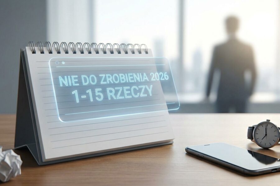 NIE-Do-Zrobienia 2026: 15 nawyków, które musisz porzucić