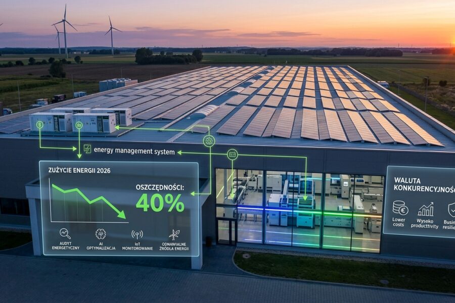 Obniż koszty energii o 40% – inteligentne zarządzanie 2026
