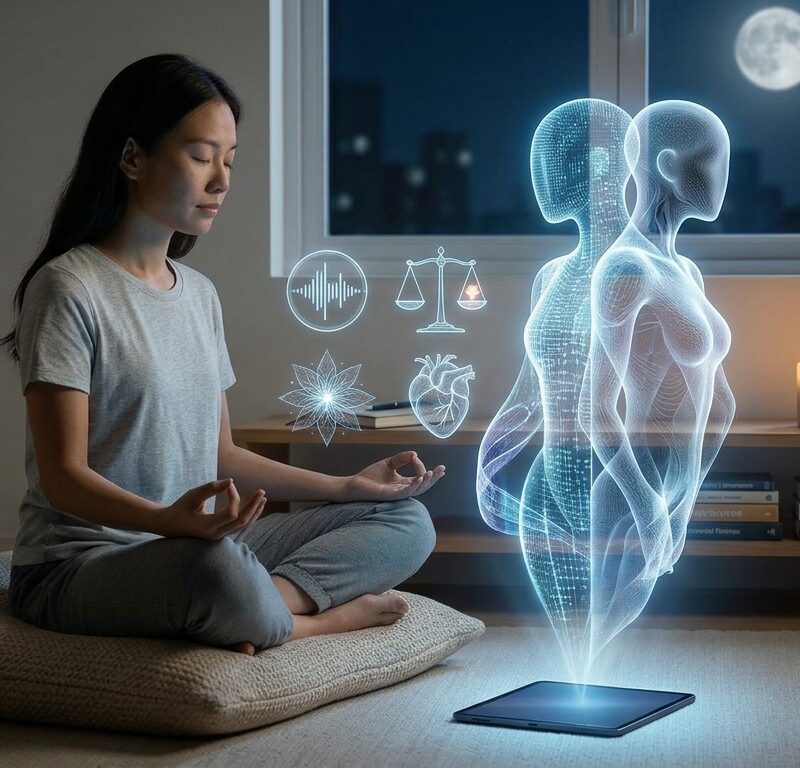 AI jako przewodnik duchowy? 4 testy intuicji [2026]
